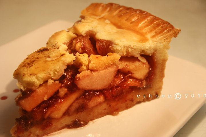 pear berry pie cake-13
