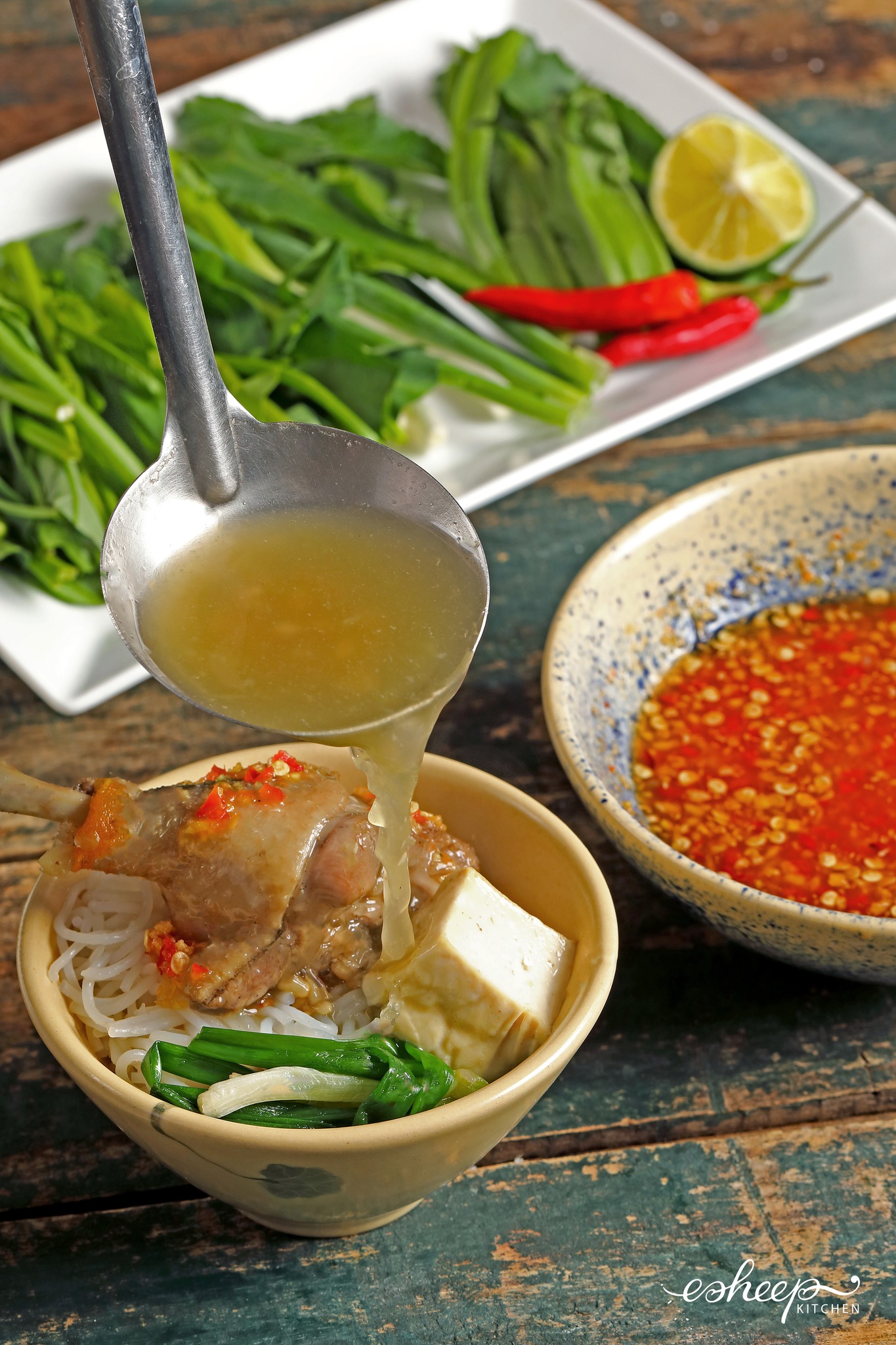 Tết đoan ngọ nấu lẩu vịt rượu nếp 25